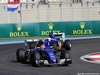 GP ABU DHABI, 26.11.2016 - Free Practice 3, Felipe Nasr (BRA) Sauber C34 davanti a Marcus Ericsson (SUE) Sauber C34