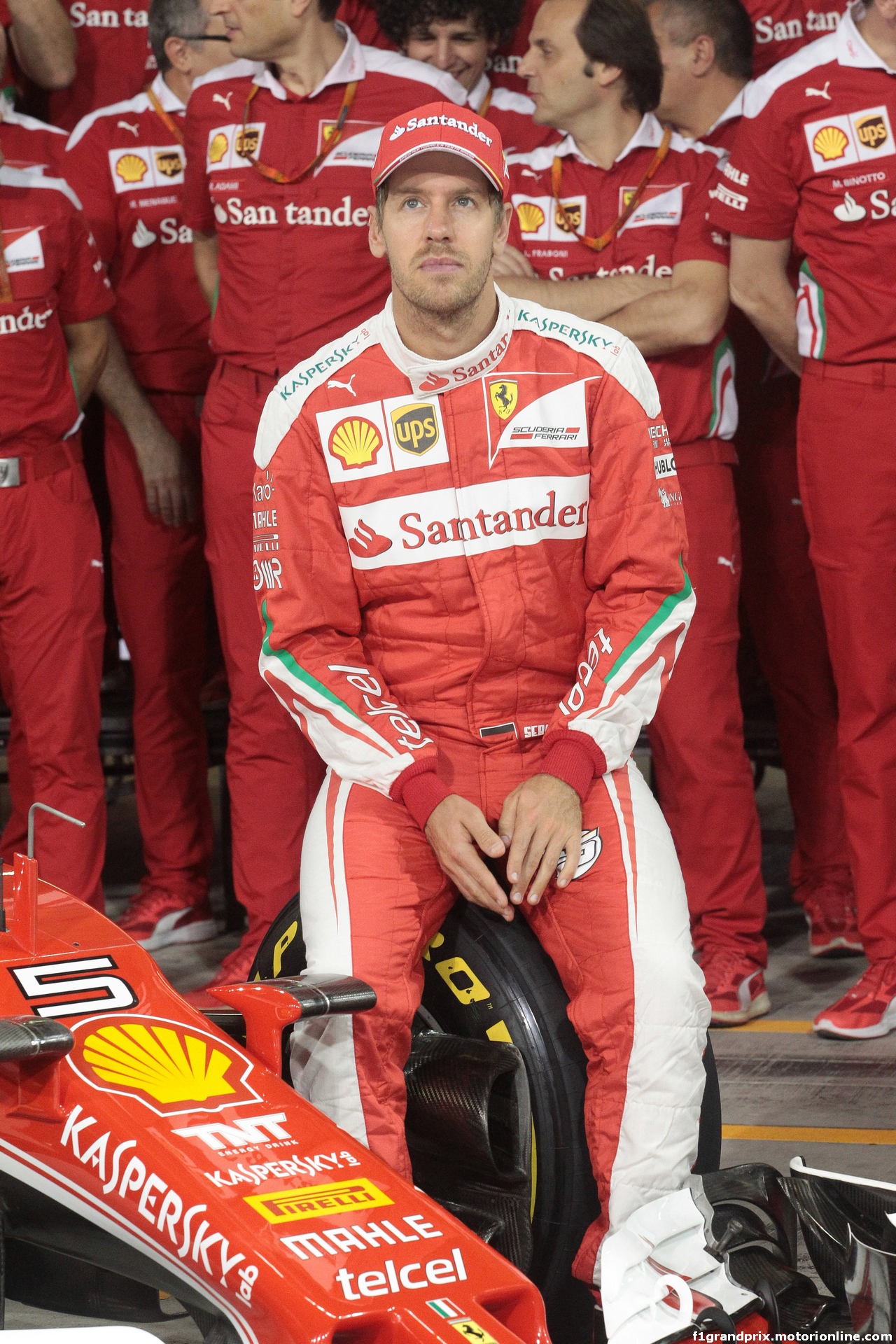 GP ABU DHABI, 24.11.2016 - Sebastian Vettel (GER) Ferrari SF16-H