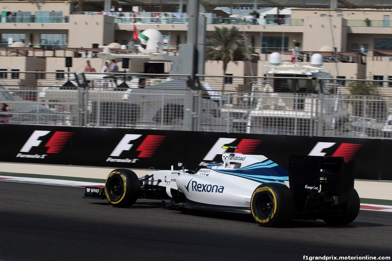 GP ABU DHABI, 25.11.2016 - Prove Libere 1, Valtteri Bottas (FIN) Williams FW38