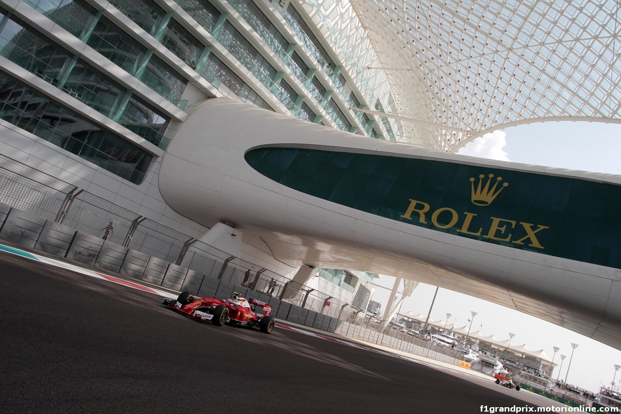 GP ABU DHABI, 25.11.2016 - Prove Libere 1, Kimi Raikkonen (FIN) Ferrari SF16-H