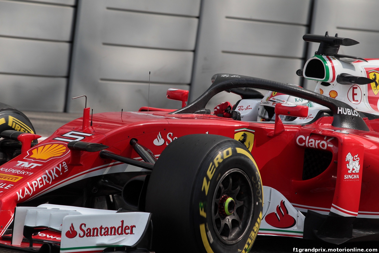 GP ABU DHABI, 25.11.2016 - Prove Libere 1, Sebastian Vettel (GER) Ferrari SF16-H with Halo