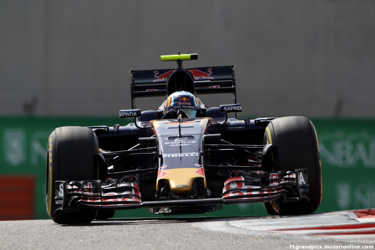 GP ABU DHABI, 25.11.2016 - Prove Libere 1, Daniil Kvyat (RUS) Scuderia Toro Rosso STR11