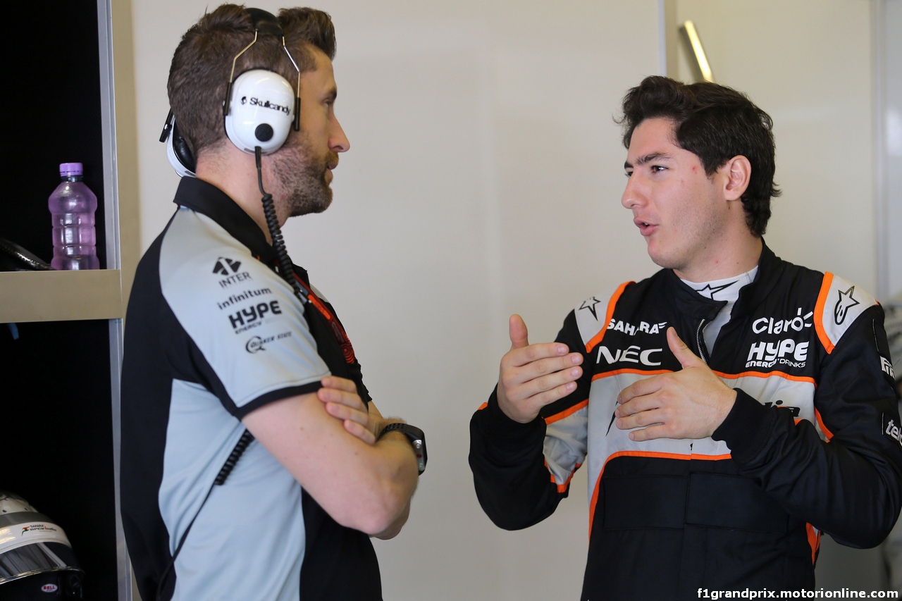 GP ABU DHABI, 25.11.2016 - Prove Libere 1, Alfonso Celis (MEX) Test Driver, Sahara Force India Team