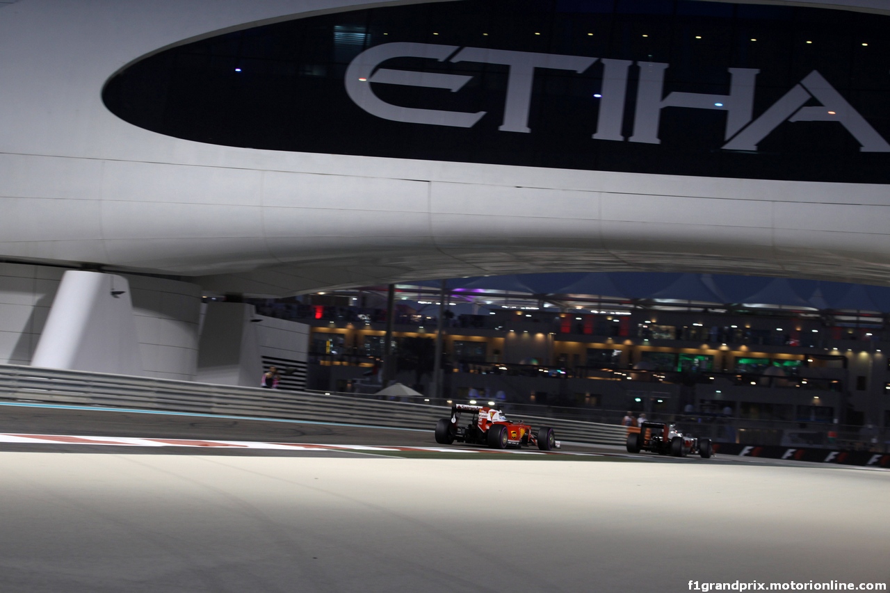 GP ABU DHABI, 25.11.2016 - Prove Libere 2, Sebastian Vettel (GER) Ferrari SF16-H