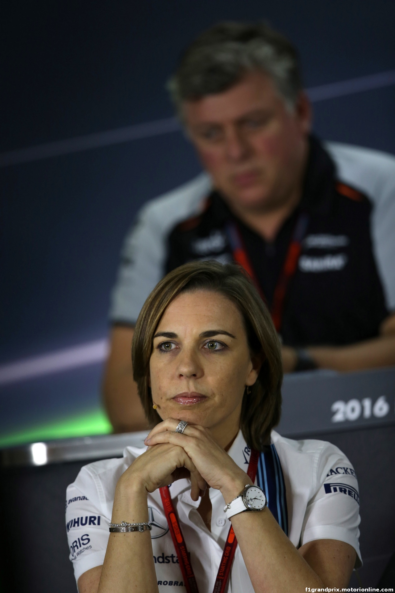 GP ABU DHABI, 25.11.2016 - Conferenza Stampa, Claire Williams (GBR) Williams Deputy Team Principal.