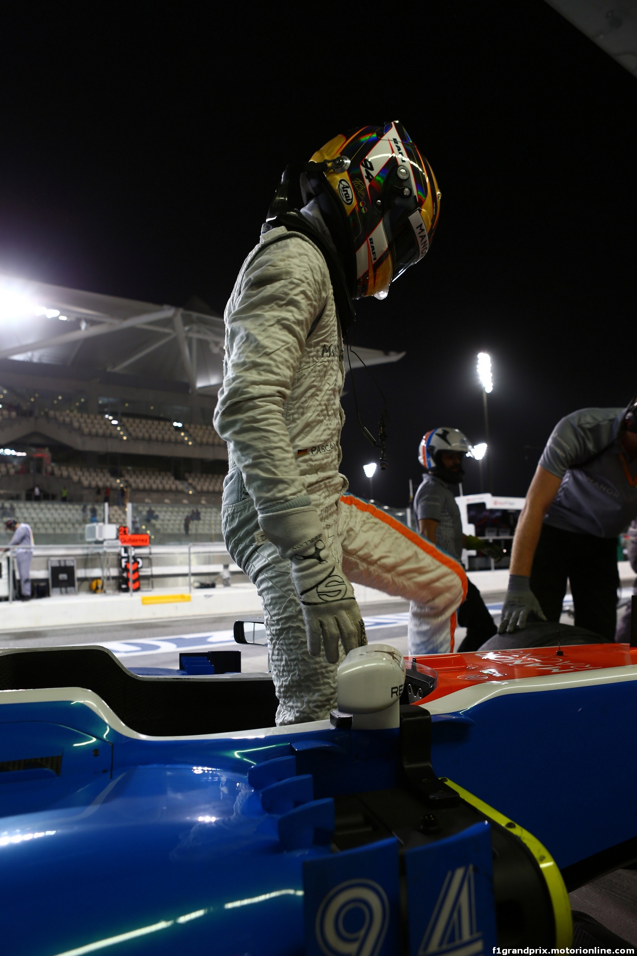 GP ABU DHABI, 25.11.2016 - Prove Libere 2, Pascal Wehrlein (GER) Manor Racing MRT05