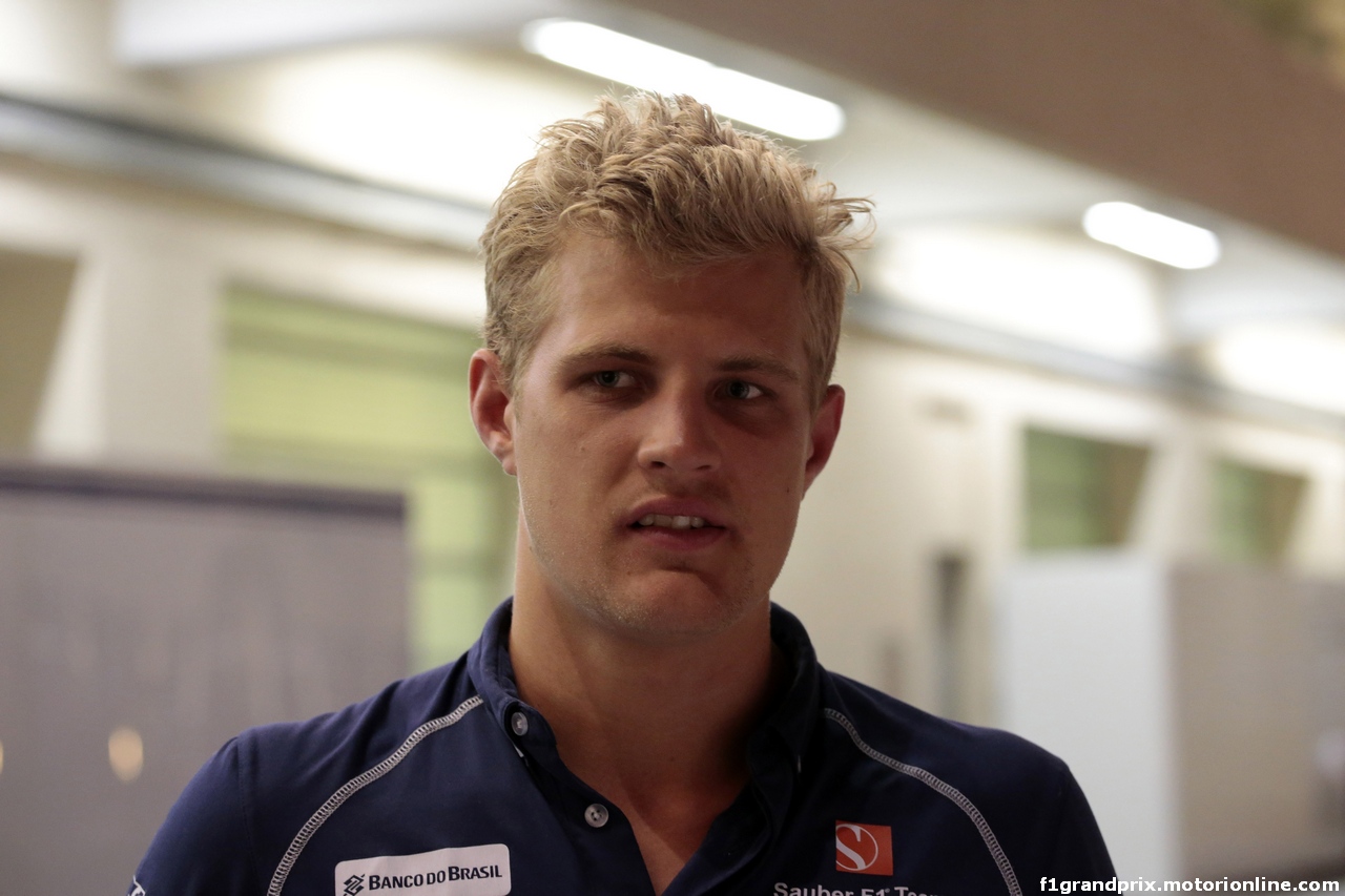 GP ABU DHABI, 25.11.2016 - Prove Libere 2, Marcus Ericsson (SUE) Sauber C34