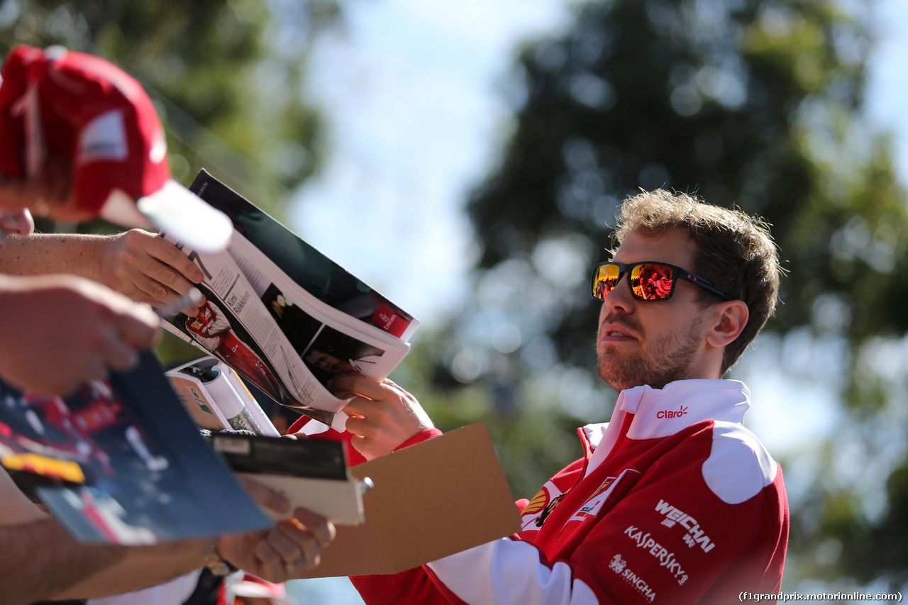GP AUSTRALIA, 20.03.2016 - Sebastian Vettel (GER) Ferrari SF16-H