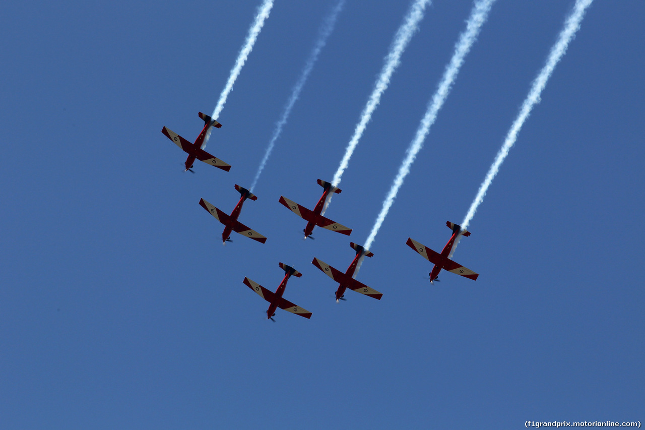 GP AUSTRALIA, 20.03.2016 - Air display