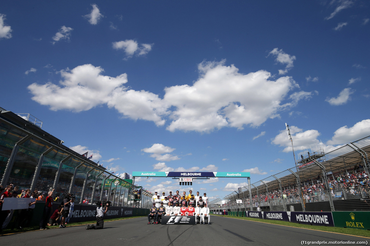 GP AUSTRALIA, 20.03.2016 - F1 Drivers 2016, Start season