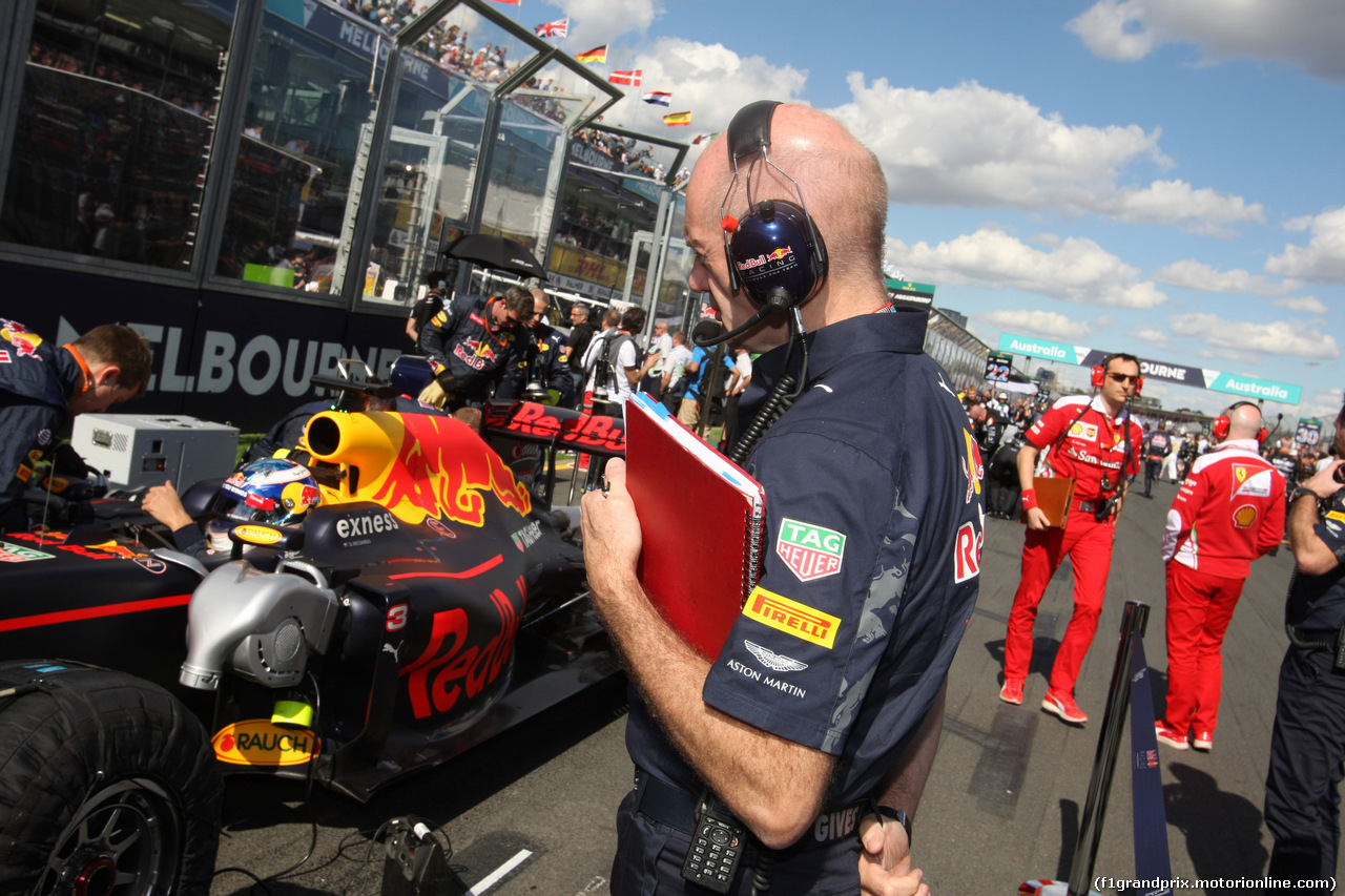 GP AUSTRALIA, 20.03.2016 - Adrian Newey (GBR), Red Bull Racing , Technical Operations Director