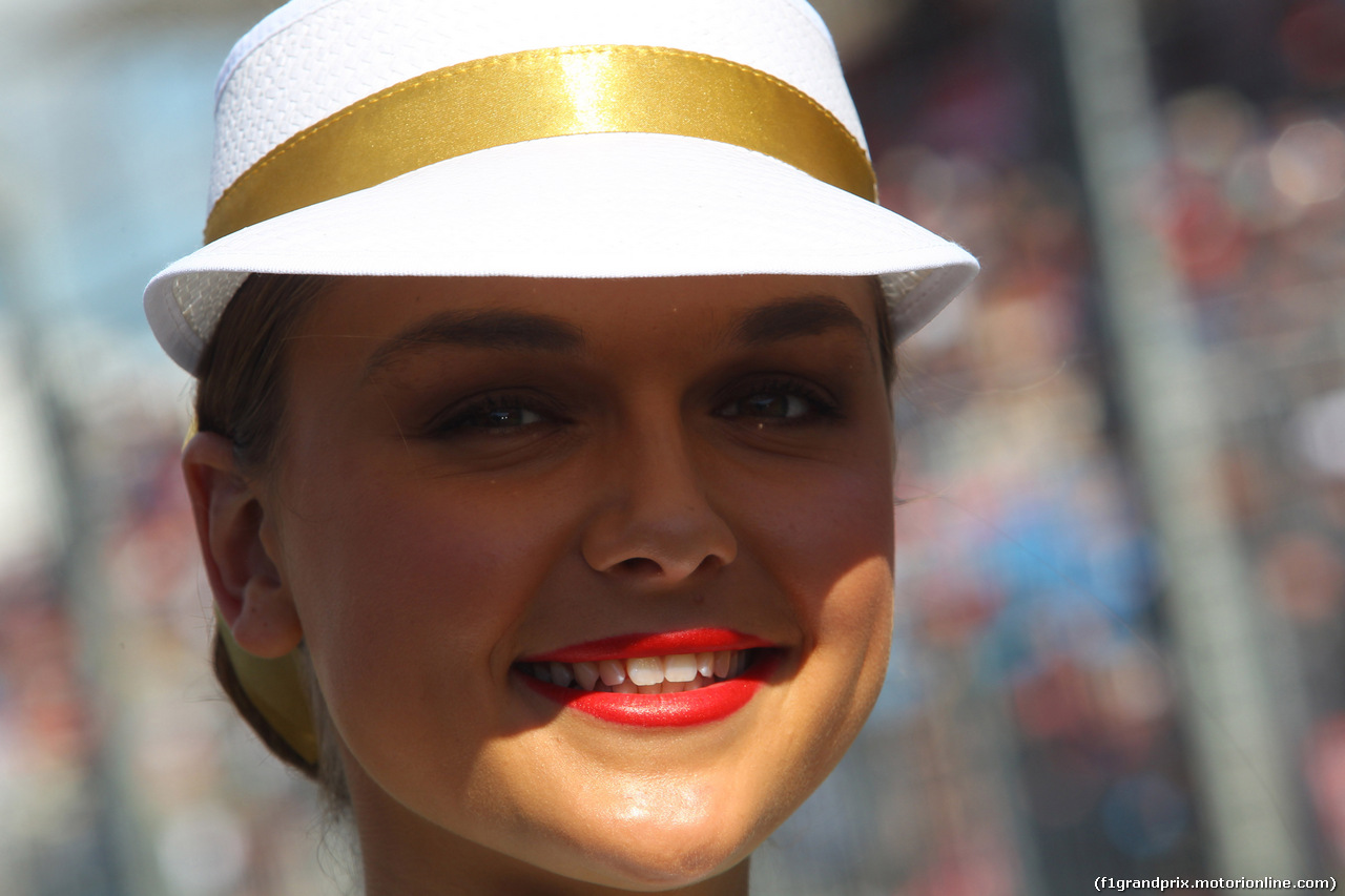 GP AUSTRALIA, 20.03.2016 - griglia Ragazza