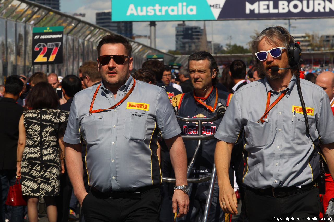 GP AUSTRALIA, 20.03.2016 - Paul Hembery, Pirelli Motorspor Director