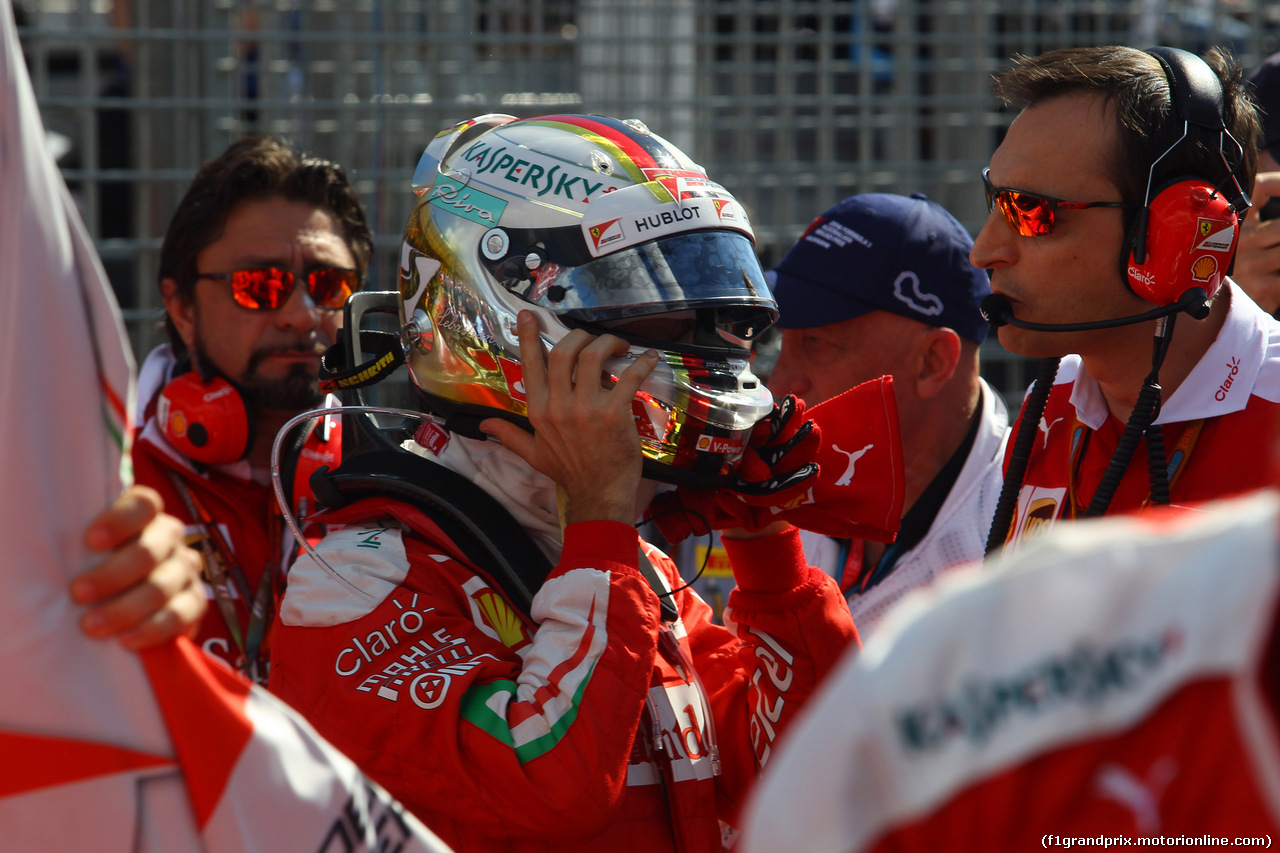 GP AUSTRALIA, 20.03.2016 - Sebastian Vettel (GER) Ferrari SF16-H