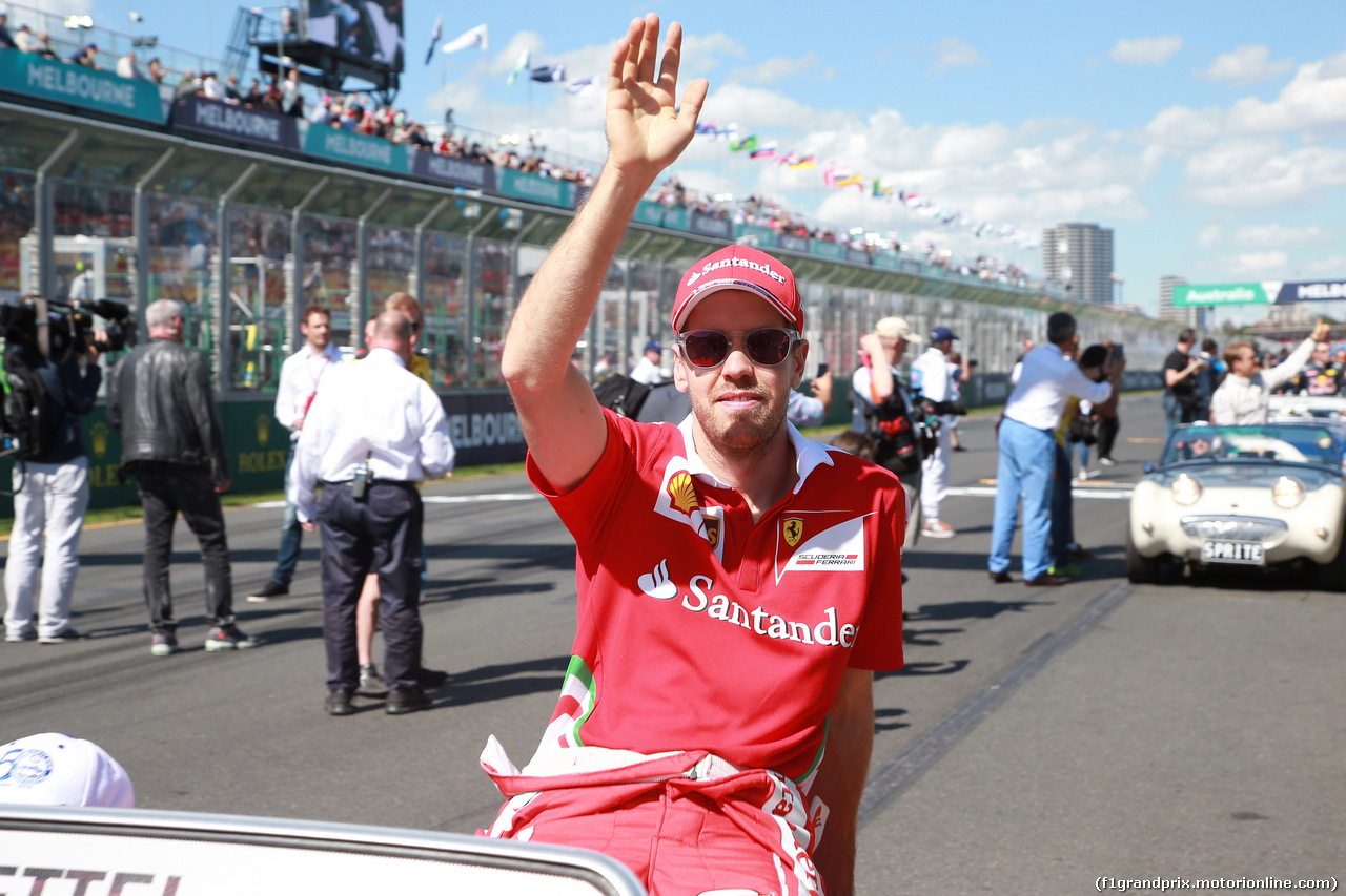 GP AUSTRALIA, 20.03.2016 - Sebastian Vettel (GER) Ferrari SF16-H