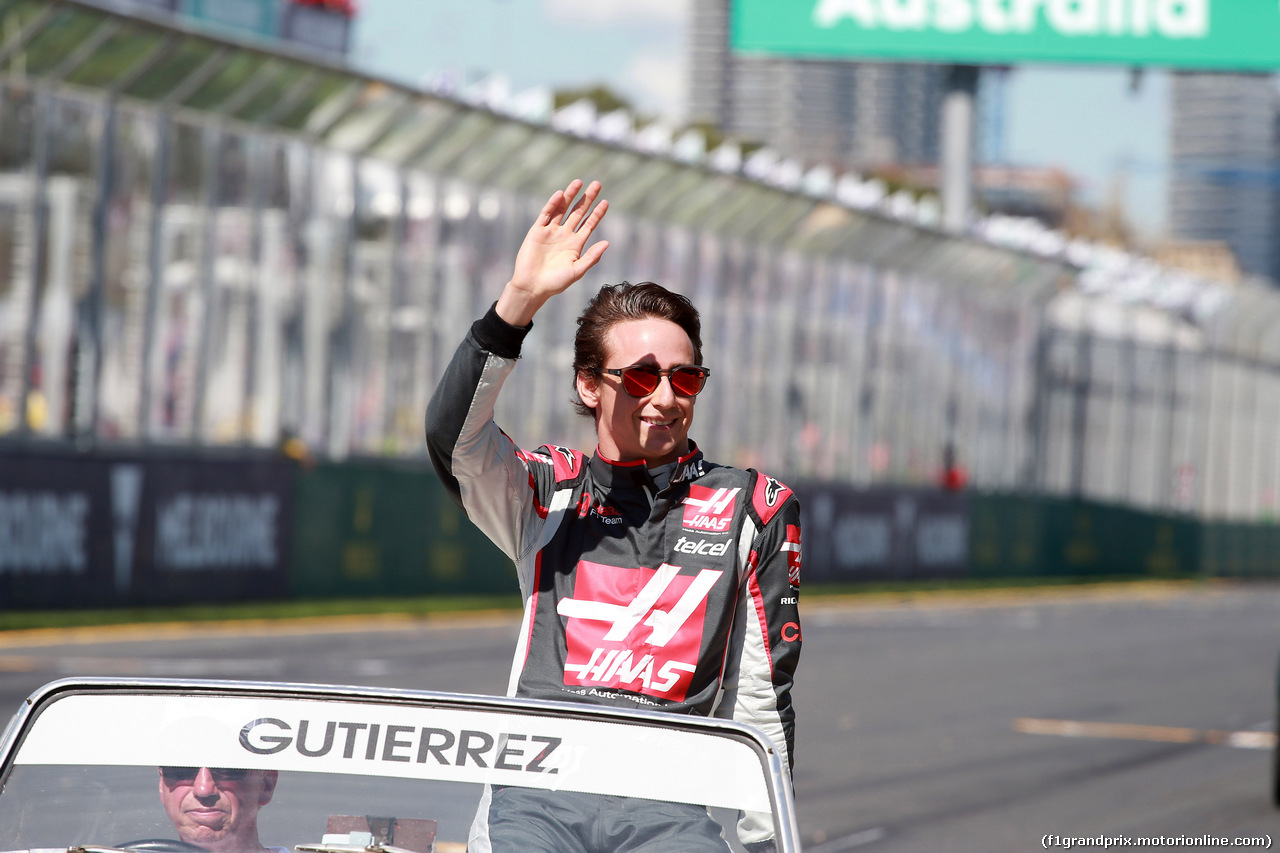 GP AUSTRALIA, 20.03.2016 - Esteban Gutierrez (MEX) Haas F1 Team VF-16