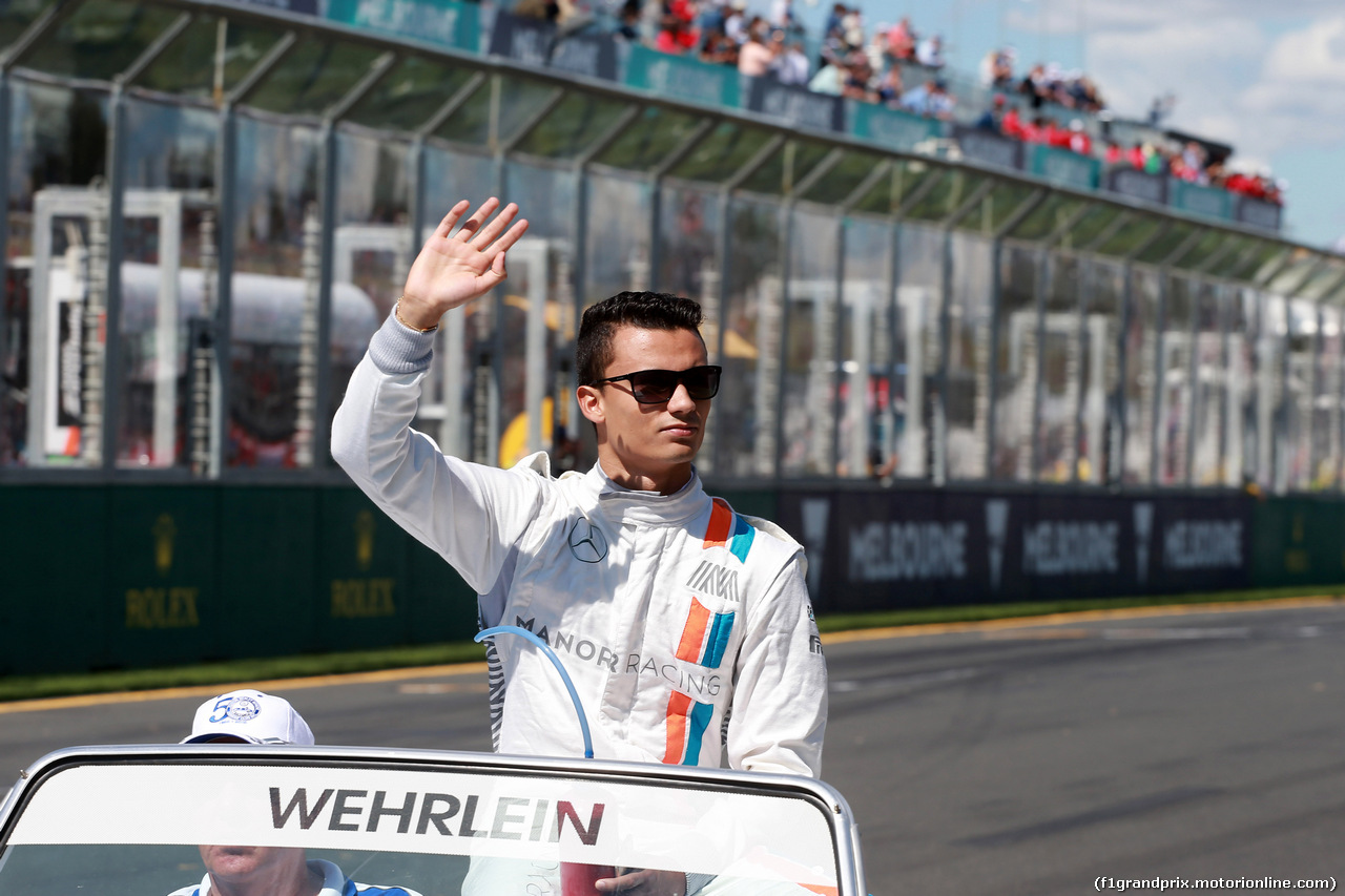 GP AUSTRALIA, 20.03.2016 - Pascal Wehrlein (GER) Manor Racing MRT05