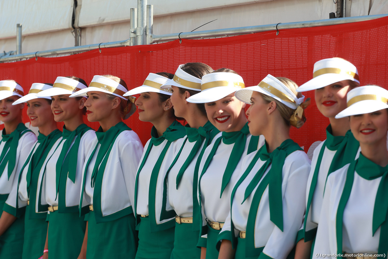 GP AUSTRALIA, 20.03.2016 - griglia Ragazzas