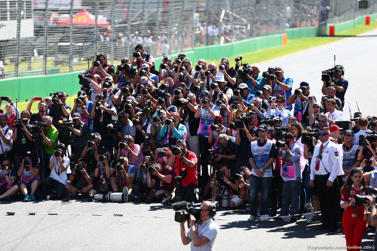 GP AUSTRALIA, 20.03.2016 - Photographers