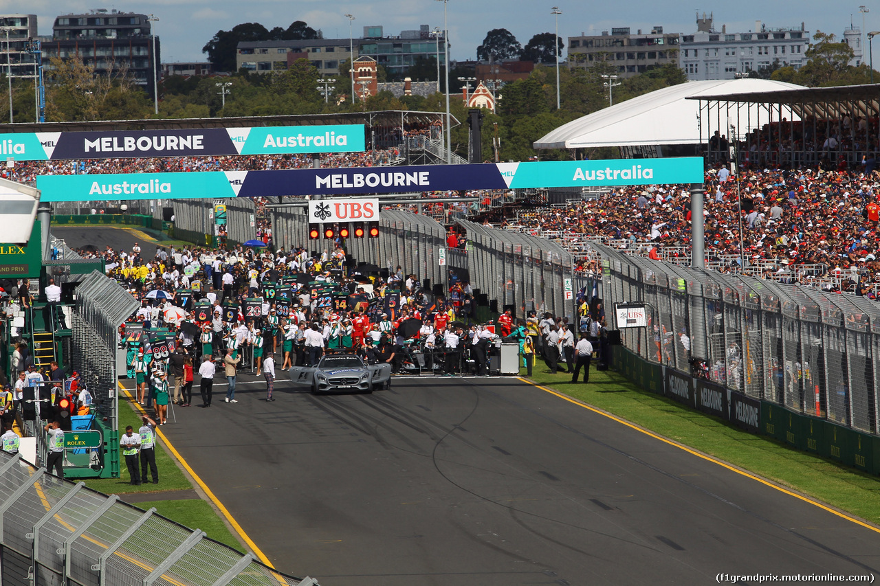 GP AUSTRALIA, 20.03.2016 - Gara, The grid
