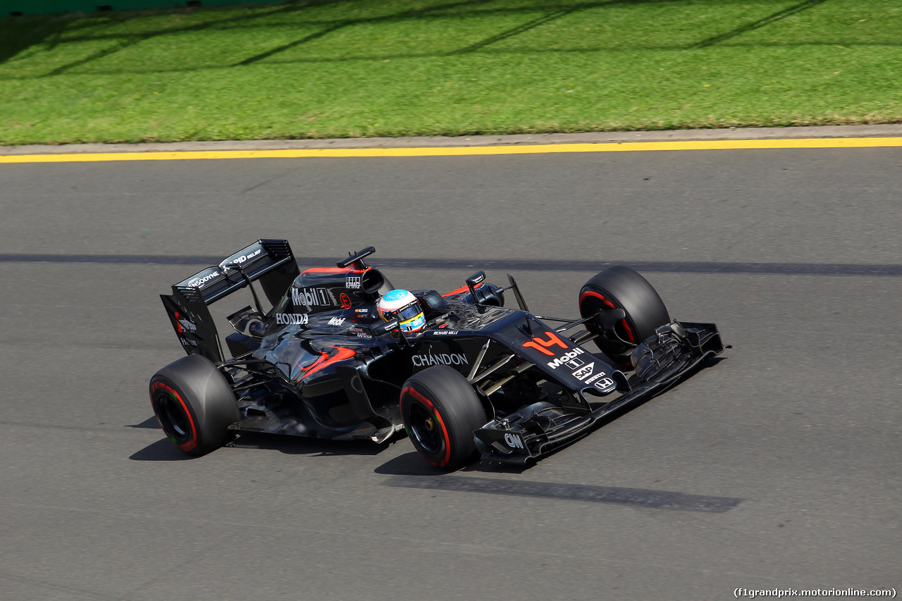 GP AUSTRALIA, 20.03.2016 - Gara, Fernando Alonso (ESP) McLaren Honda MP4-31