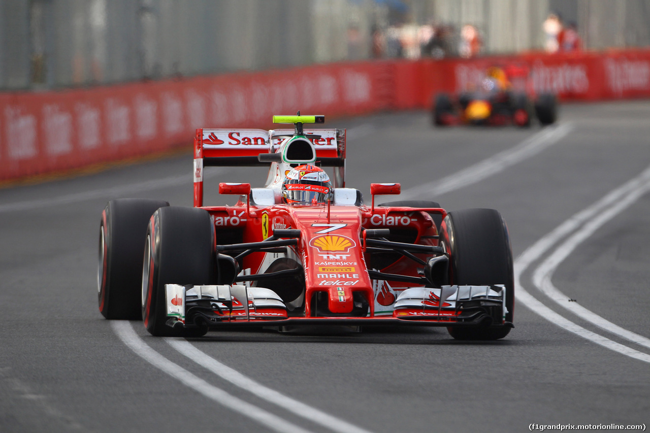 GP AUSTRALIA, 20.03.2016 - Gara, Kimi Raikkonen (FIN) Ferrari SF16-H
