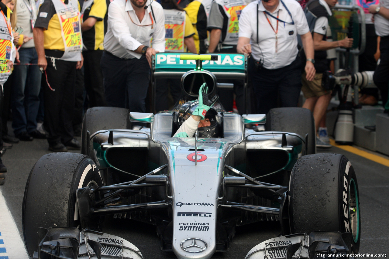 GP AUSTRALIA, 20.03.2016 - Gara, Nico Rosberg (GER) Mercedes AMG F1 W07 Hybrid vincitore