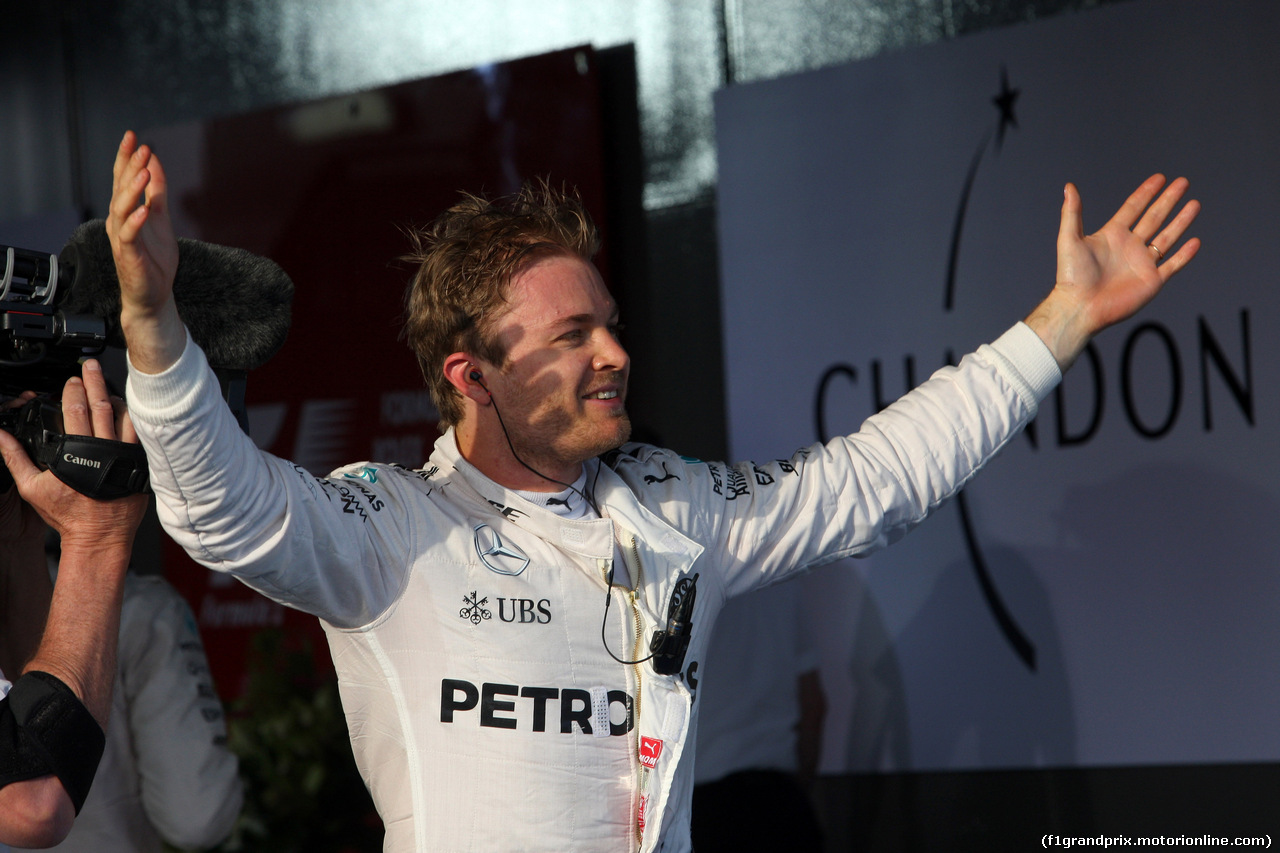 GP AUSTRALIA, 20.03.2016 - Gara, Nico Rosberg (GER) Mercedes AMG F1 W07 Hybrid vincitore