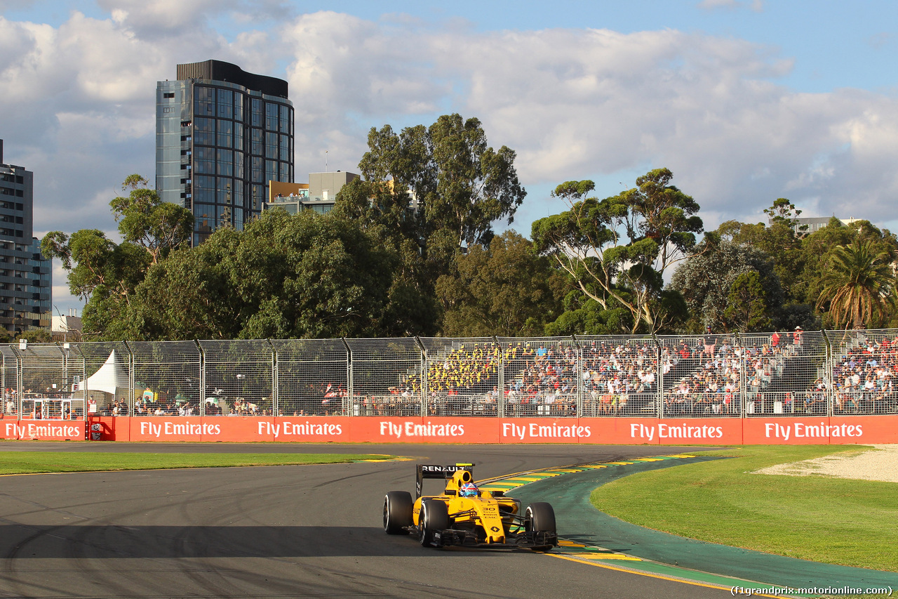 GP AUSTRALIA, 20.03.2016 - Gara, Jolyon Palmer (GBR) Renault Sport F1 Team RS16