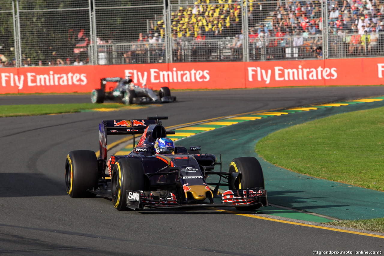 GP AUSTRALIA, 20.03.2016 - Gara, Max Verstappen (NED) Scuderia Toro Rosso STR11