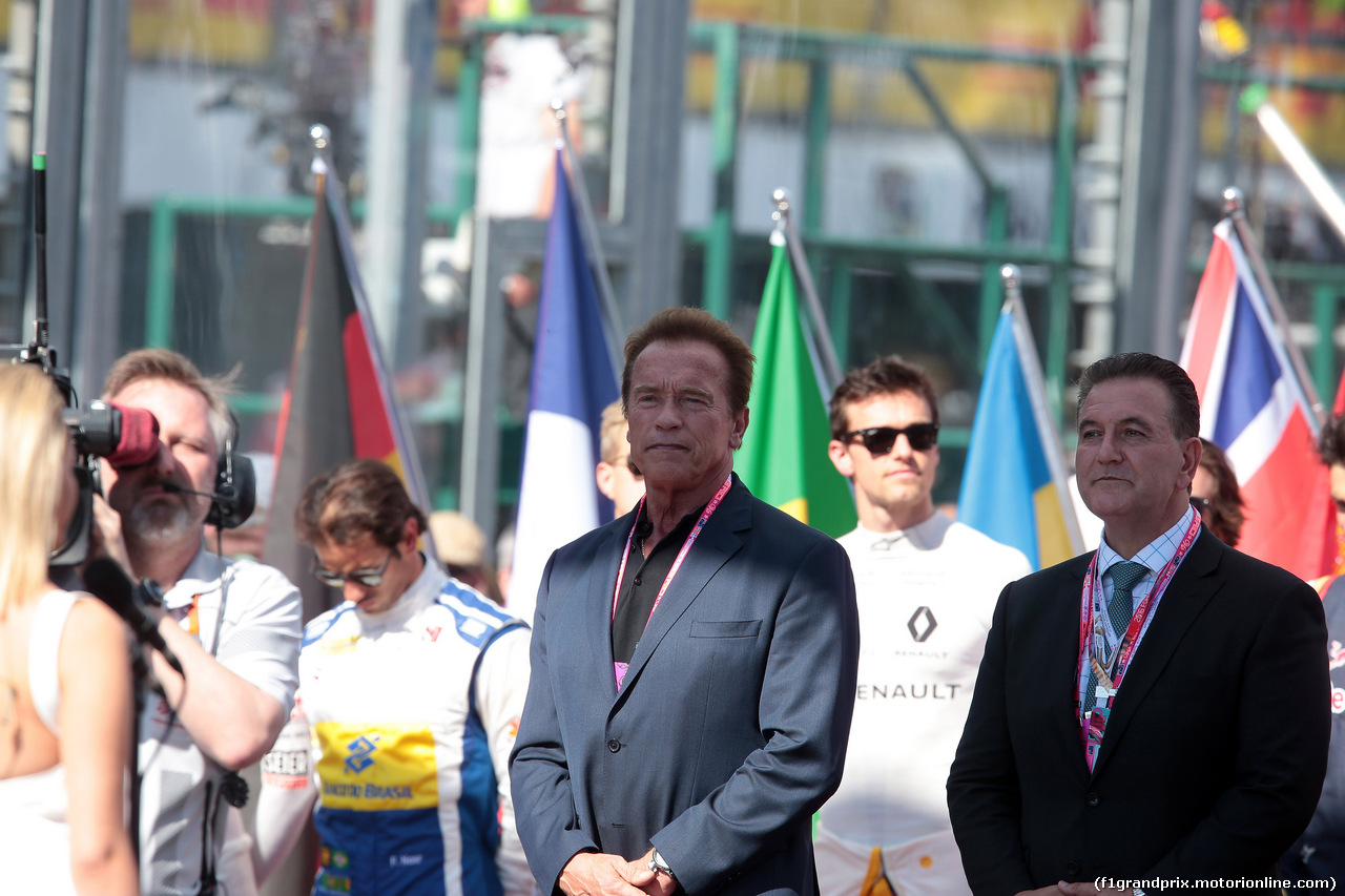 GP AUSTRALIA, 20.03.2016 - Gara, Arnold Schwarzenegger (AUT), Actor