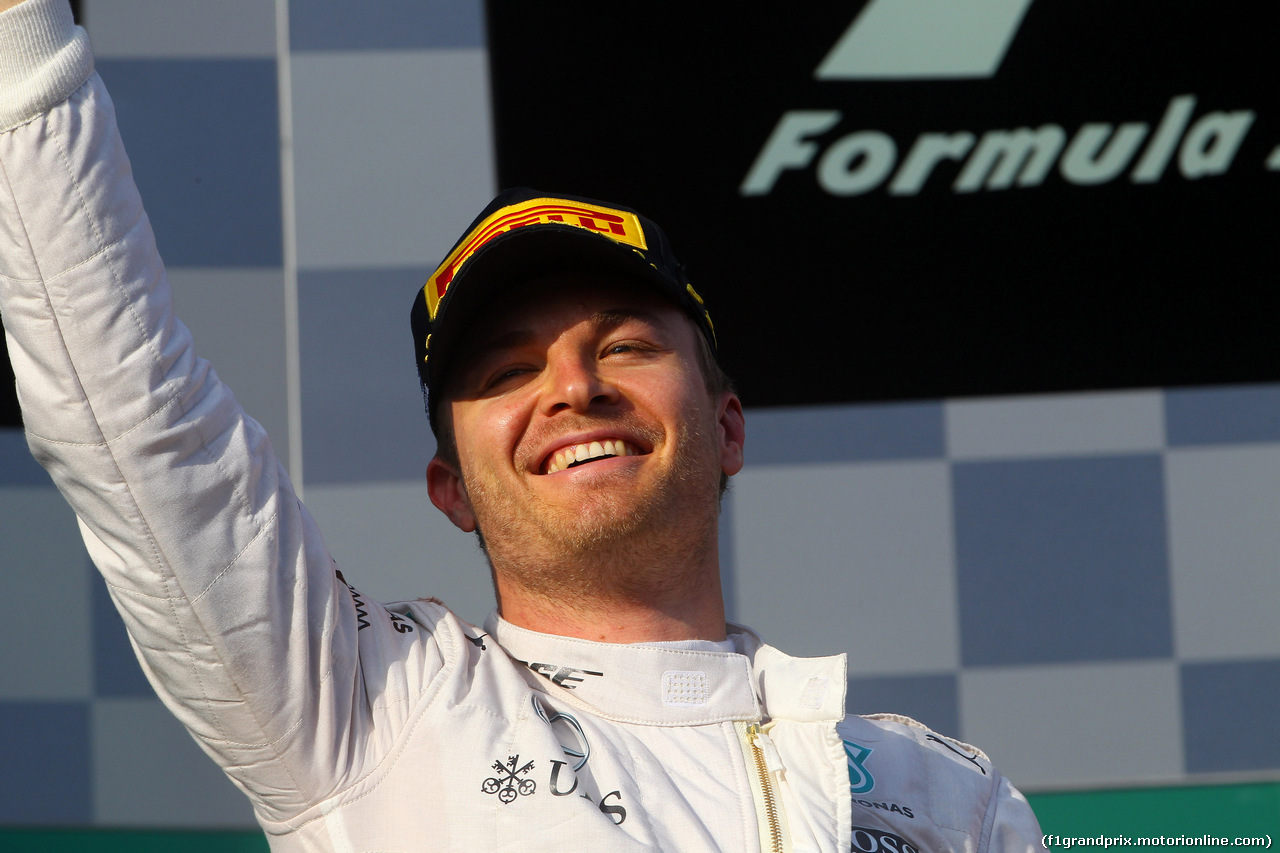 GP AUSTRALIA, 20.03.2016 - Gara, Nico Rosberg (GER) Mercedes AMG F1 W07 Hybrid vincitore