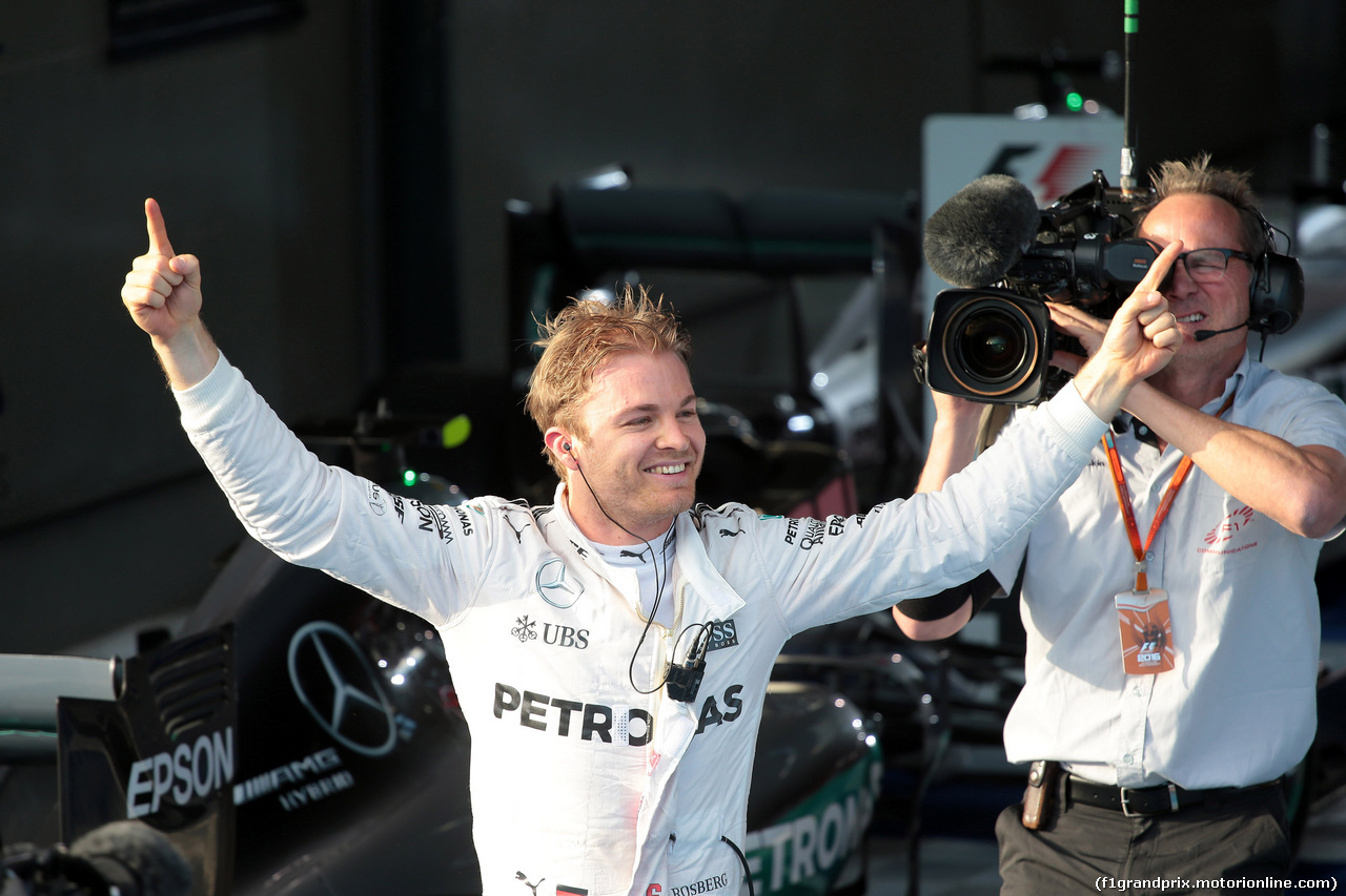 GP AUSTRALIA, 20.03.2016 - Gara, Nico Rosberg (GER) Mercedes AMG F1 W07 Hybrid vincitore