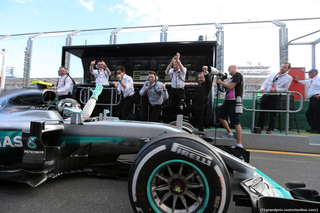 GP AUSTRALIA, 20.03.2016 - Gara, Nico Rosberg (GER) Mercedes AMG F1 W07 Hybrid vincitore