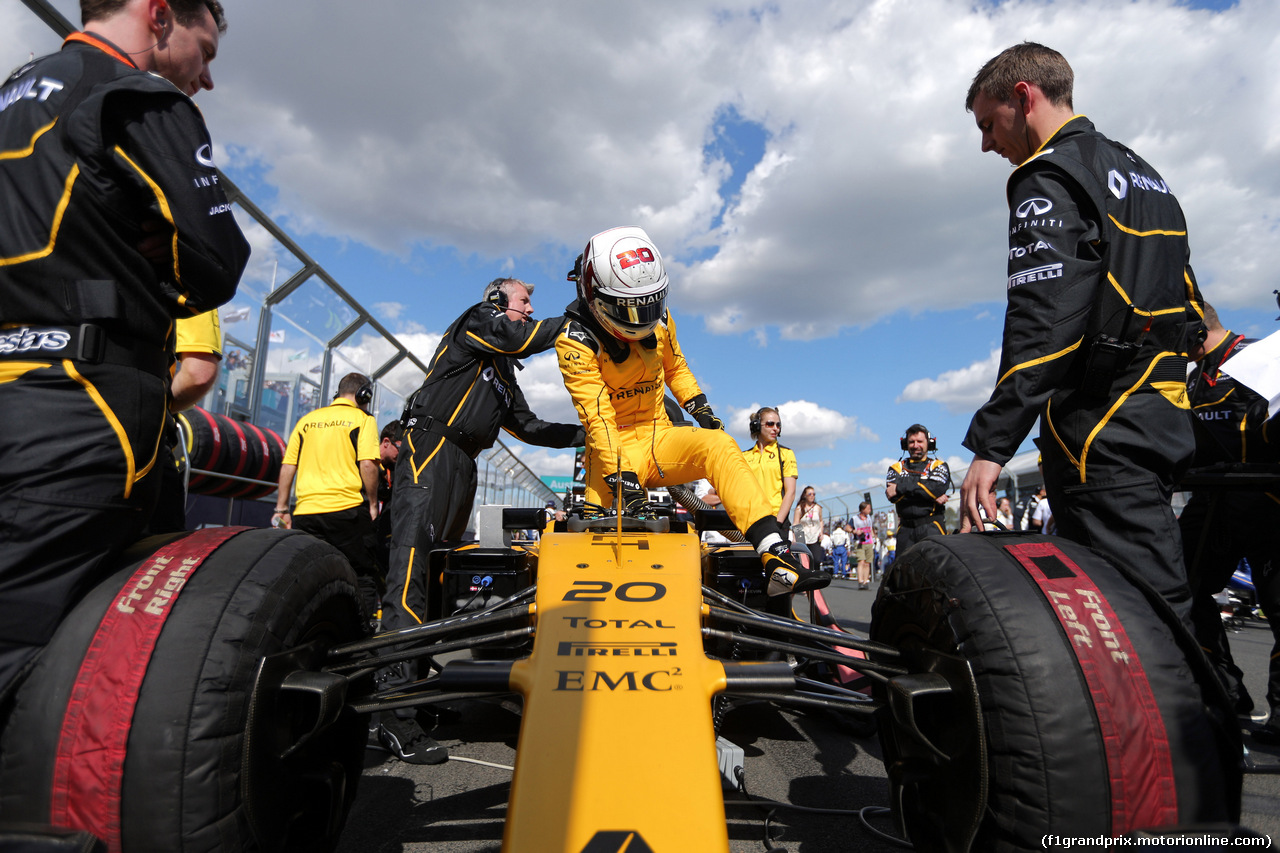 GP AUSTRALIA, 20.03.2016 - Gara, Kevin Magnussen (DEN) Renault Sport F1 Team RS16