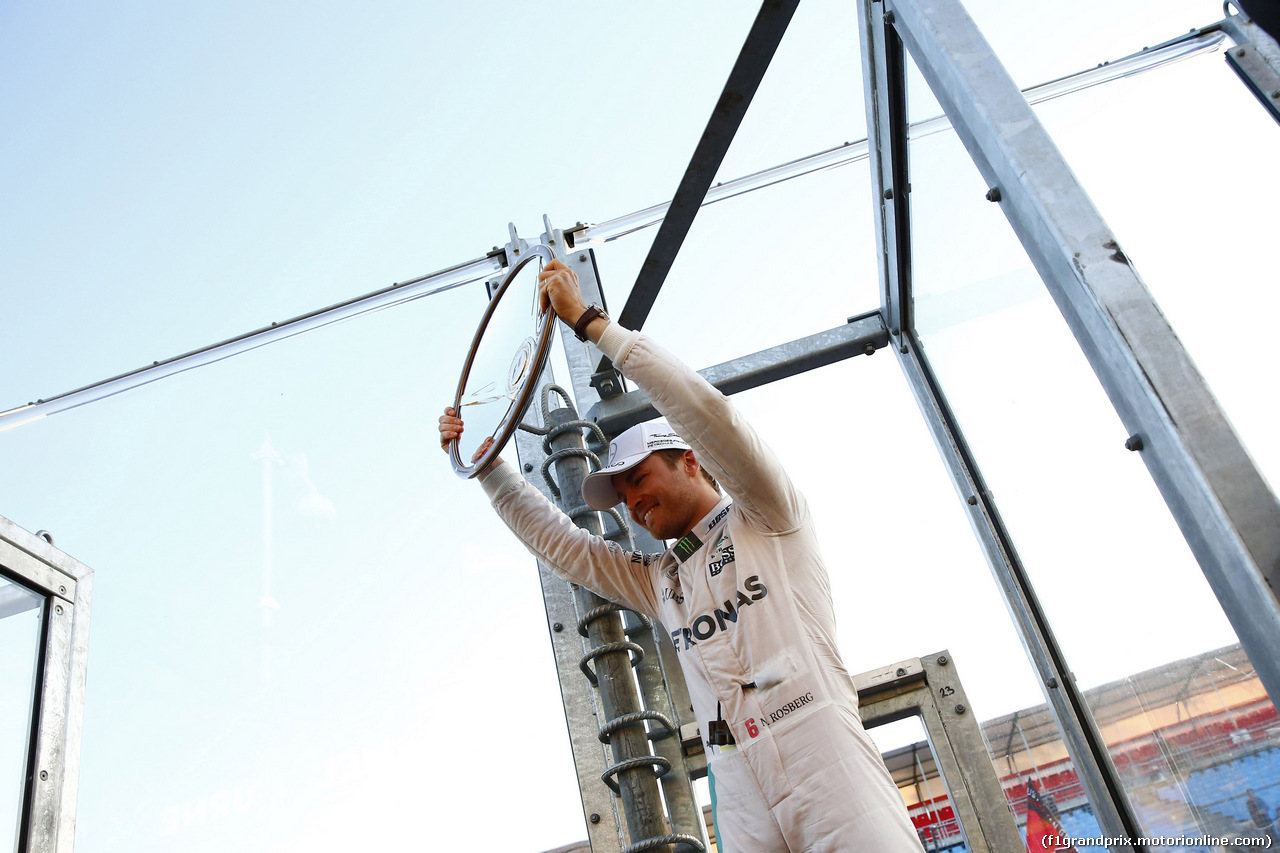 GP AUSTRALIA, 20.03.2016 - Gara, Festeggiamenti, Nico Rosberg (GER) Mercedes AMG F1 W07 Hybrid vincitore