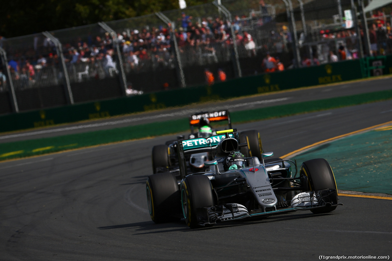 GP AUSTRALIA, 20.03.2016 - Gara, Nico Rosberg (GER) Mercedes AMG F1 W07 Hybrid