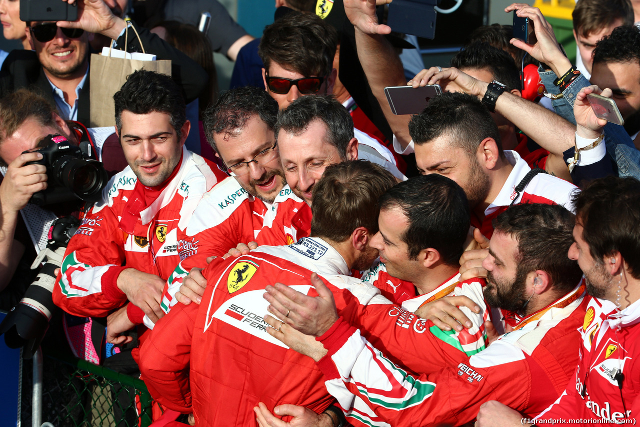 GP AUSTRALIA, 20.03.2016 - Gara, terzo Sebastian Vettel (GER) Ferrari SF16-H