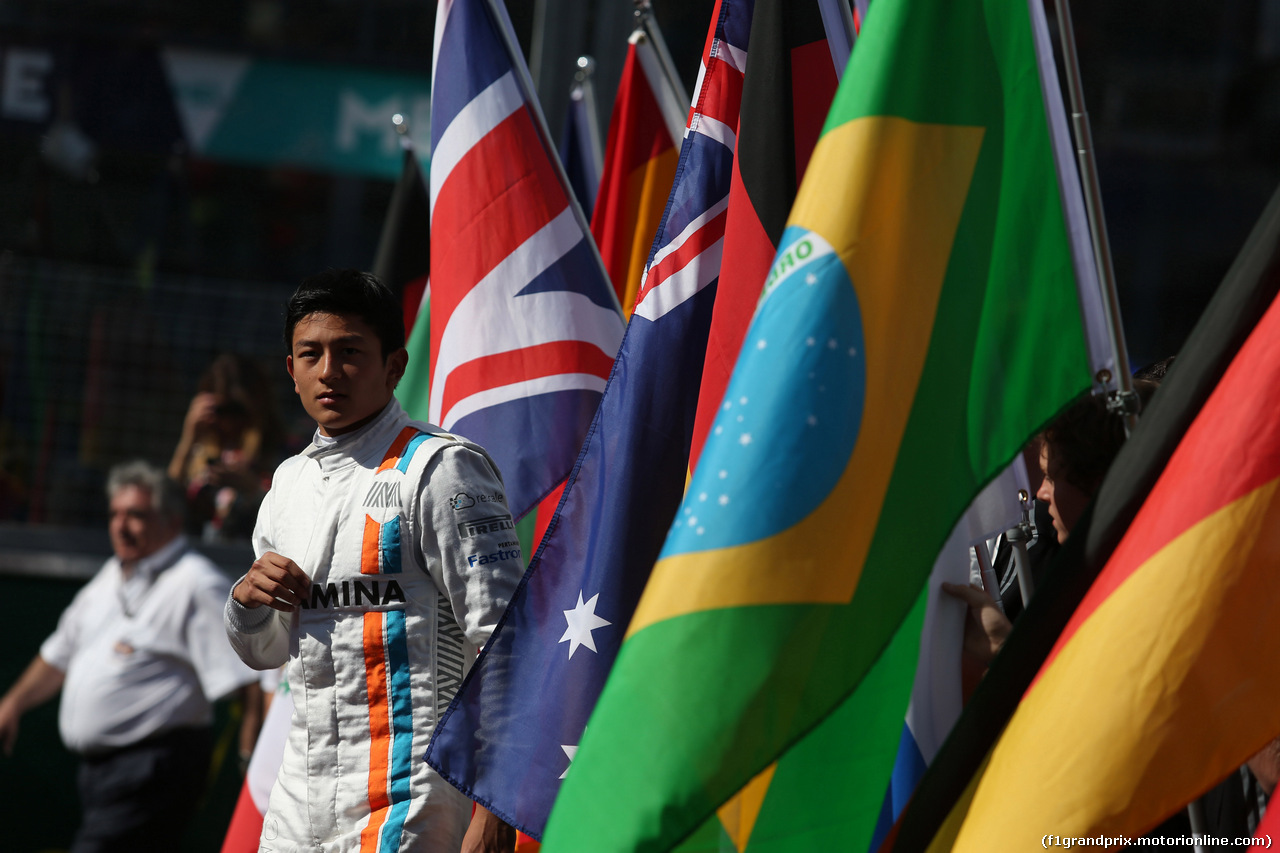 GP AUSTRALIA, 20.03.2016 - Gara, Rio Haryanto (IND) Manor Racing MRT05