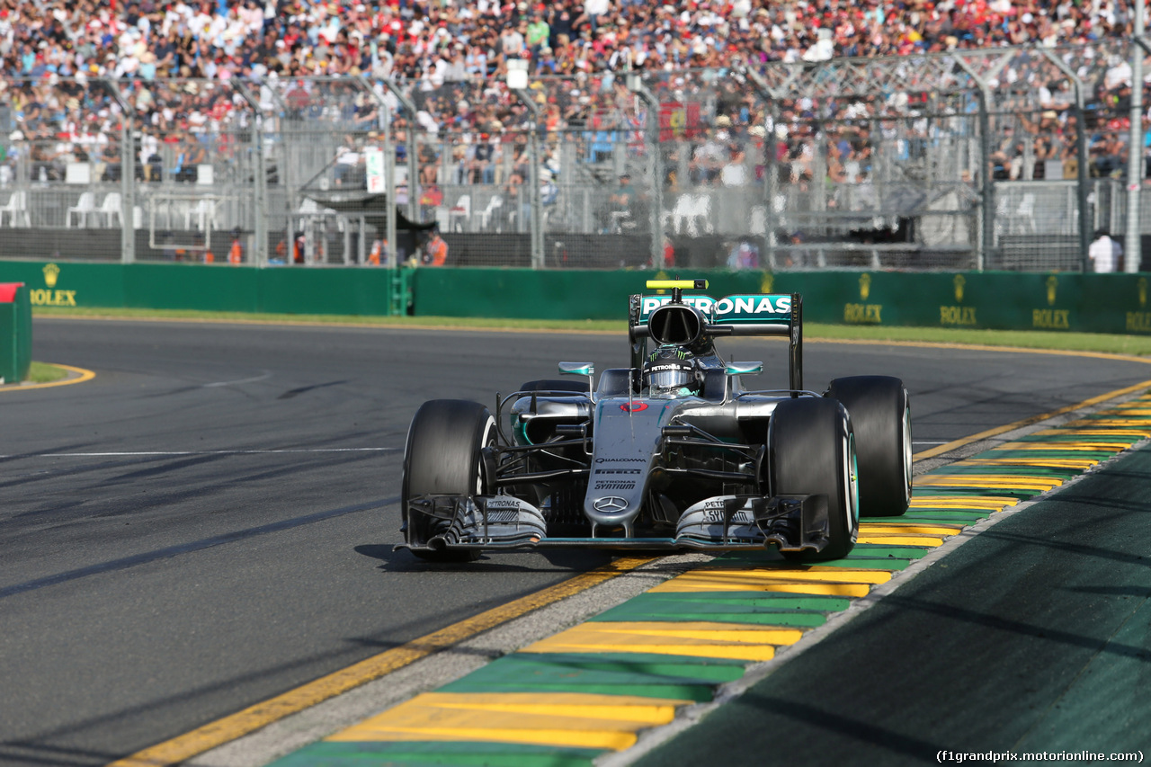 GP AUSTRALIA, 20.03.2016 - Gara, Nico Rosberg (GER) Mercedes AMG F1 W07 Hybrid