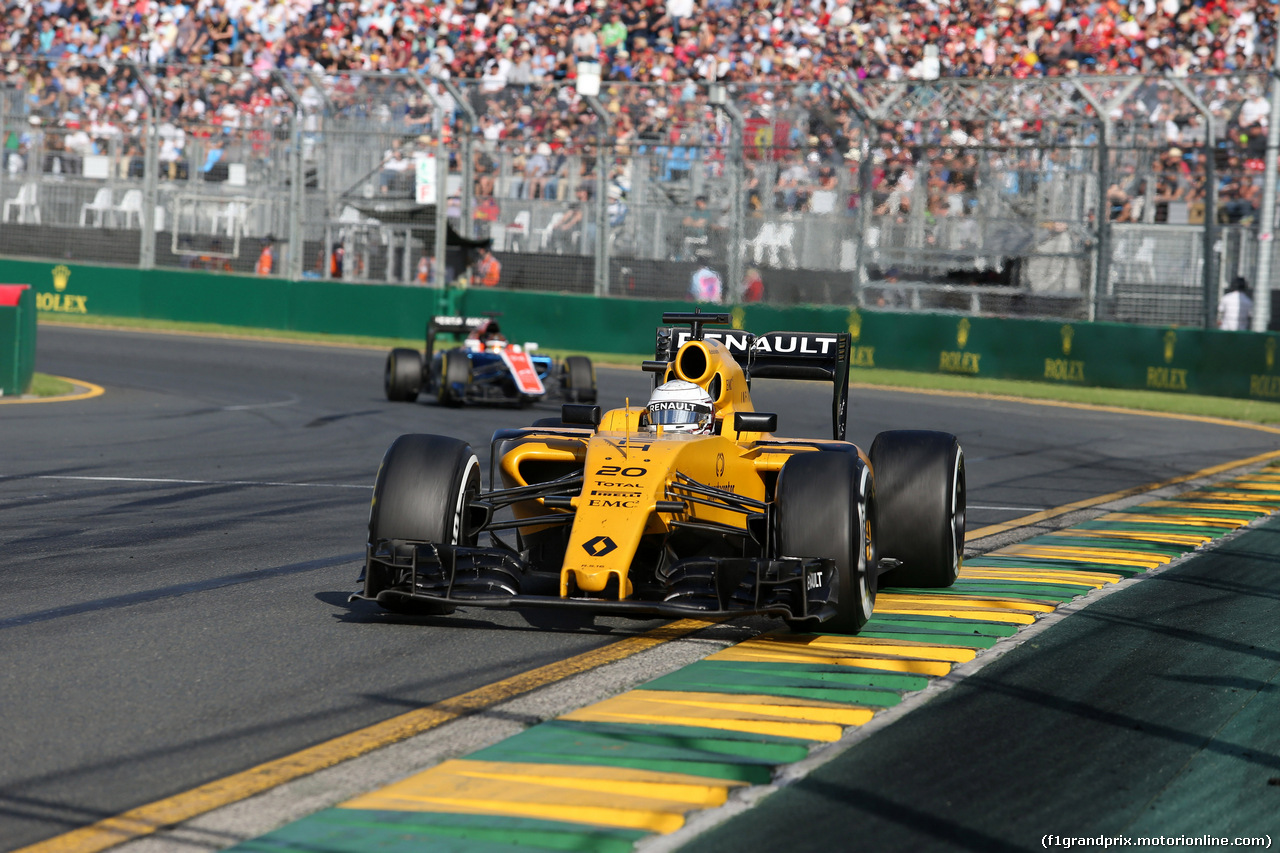 GP AUSTRALIA, 20.03.2016 - Gara, Kevin Magnussen (DEN) Renault Sport F1 Team RS16