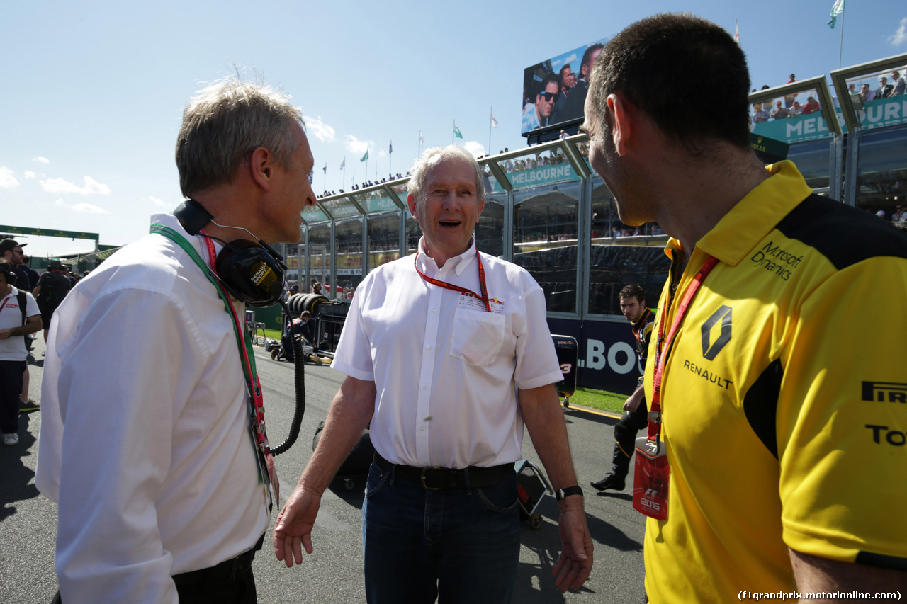 GP AUSTRALIA, 20.03.2016 - Gara, Helmut Marko (AUT), Red Bull Racing, Red Bull Advisor