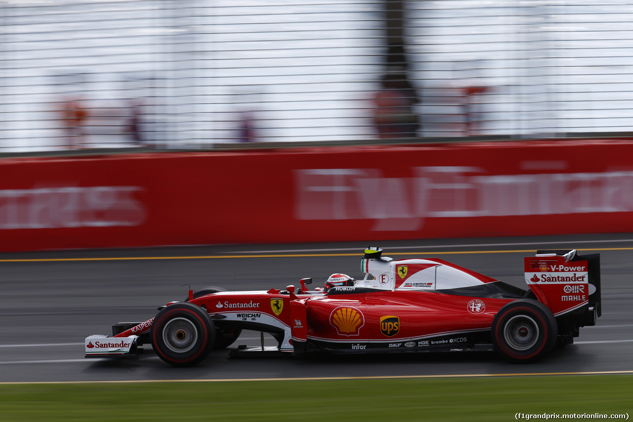 GP AUSTRALIA, 20.03.2016 - Gara, Kimi Raikkonen (FIN) Ferrari SF16-H