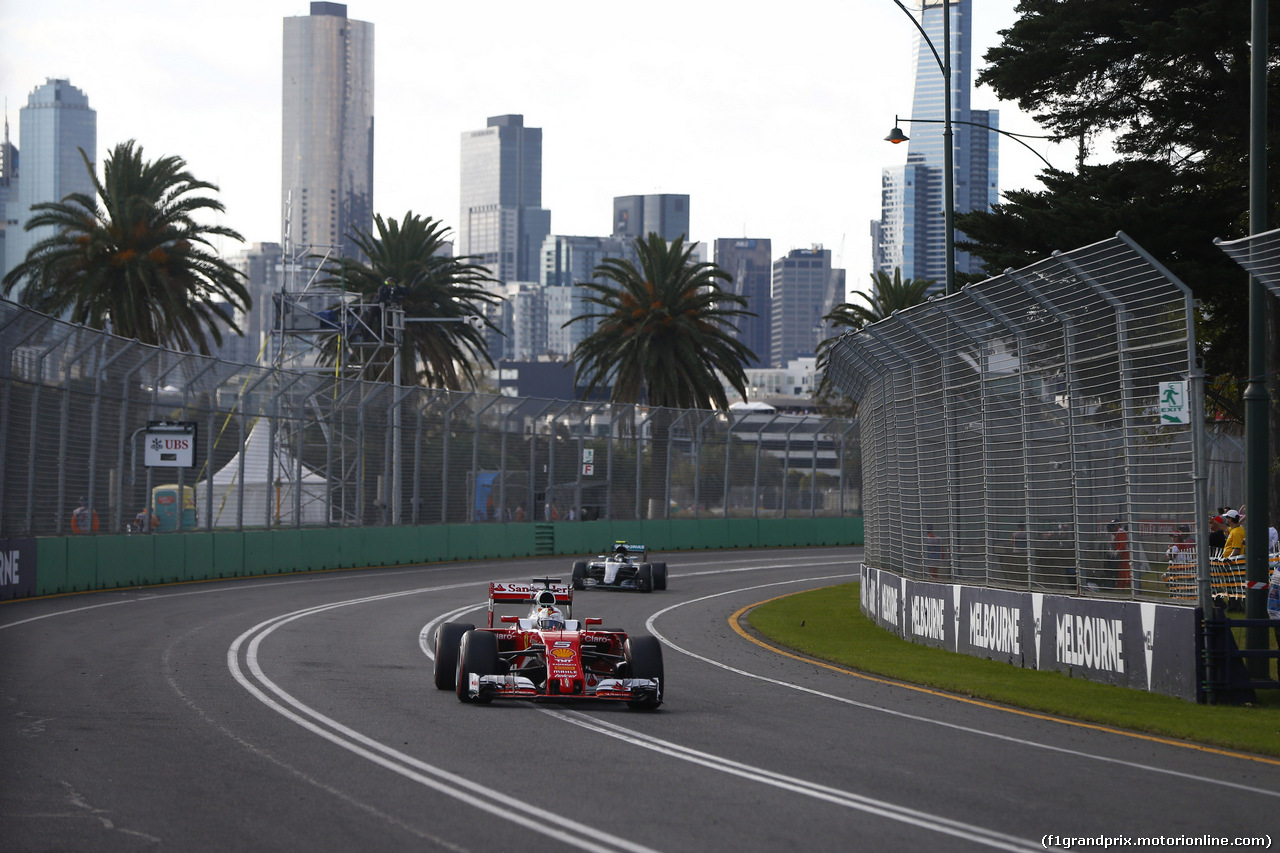 GP AUSTRALIA, 20.03.2016 - Gara, Sebastian Vettel (GER) Ferrari SF16-H