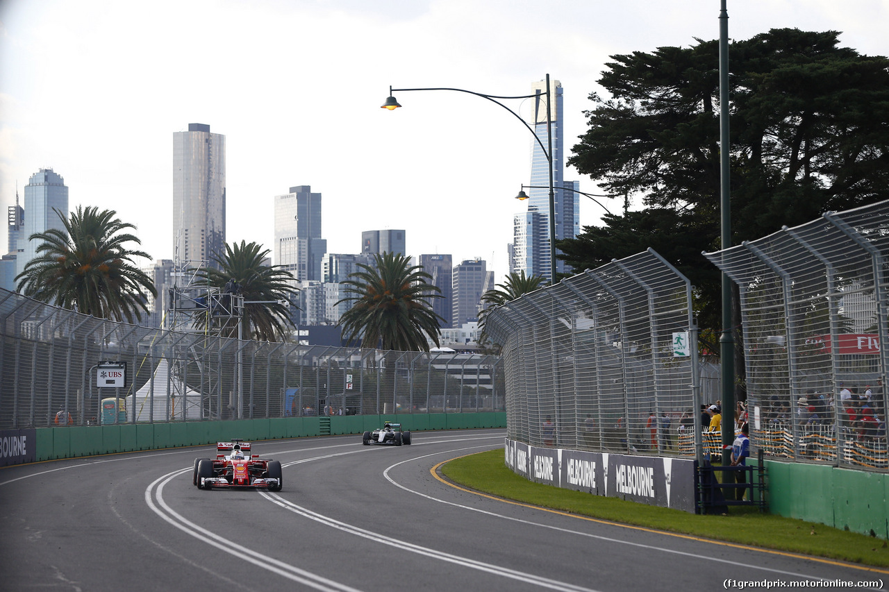 GP AUSTRALIA, 20.03.2016 - Gara, Sebastian Vettel (GER) Ferrari SF16-H