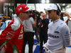 GP AUSTRALIA, 20.03.2016 - Kimi Raikkonen (FIN) Ferrari SF16-H e Nico Rosberg (GER) Mercedes AMG F1 W07 Hybrid