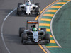 GP AUSTRALIA, 20.03.2016 - Gara, Nico Hulkenberg (GER) Sahara Force India F1 VJM09 davanti a Valtteri Bottas (FIN) Williams FW38
