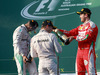 GP AUSTRALIA, 20.03.2016 - Gara, 1st position Nico Rosberg (GER) Mercedes AMG F1 W07 Hybrid, secondo Lewis Hamilton (GBR) Mercedes AMG F1 W07 Hybrid e Sebastian Vettel (GER) Ferrari SF16-H