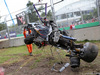 GP AUSTRALIA, 20.03.2016 - Gara, Crash, Fernando Alonso (ESP) McLaren Honda MP4-31 e Esteban Gutierrez (MEX) Haas F1 Team VF-16