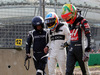 GP AUSTRALIA, 20.03.2016 - Gara, Crash, Fernando Alonso (ESP) McLaren Honda MP4-31 e Esteban Gutierrez (MEX) Haas F1 Team VF-16